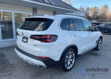 2025 BMW X5 Phev xDrive50E from USA, damaged, VIN 5UX43EU01S9Y38941